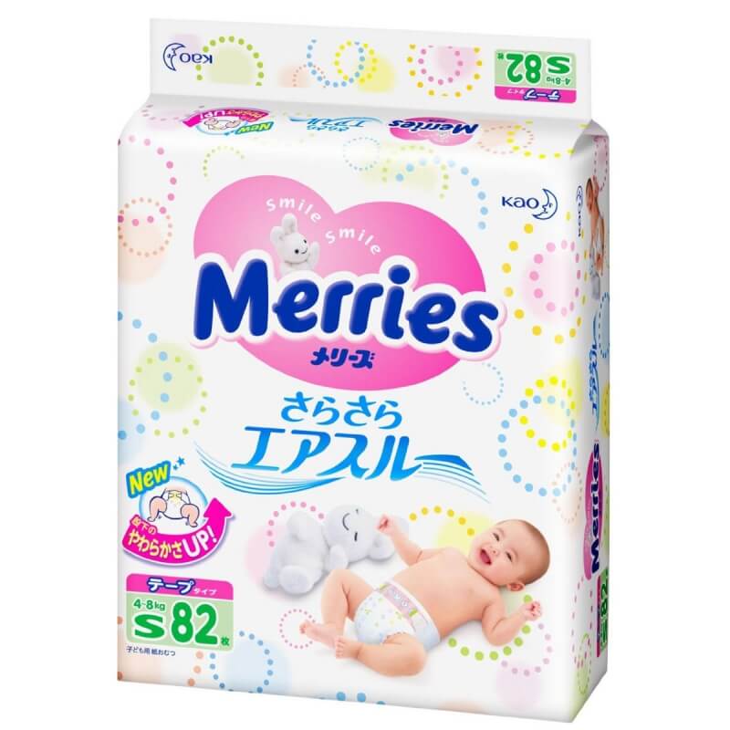 Bỉm Merries tốt nhất cho trẻ sơ sinh